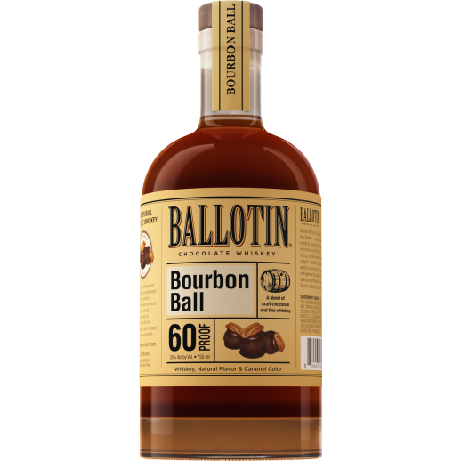 Ballotin Whiskey Bourbon Ball 60  750ML